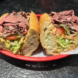 Beck's Cajun Cafe hoagie